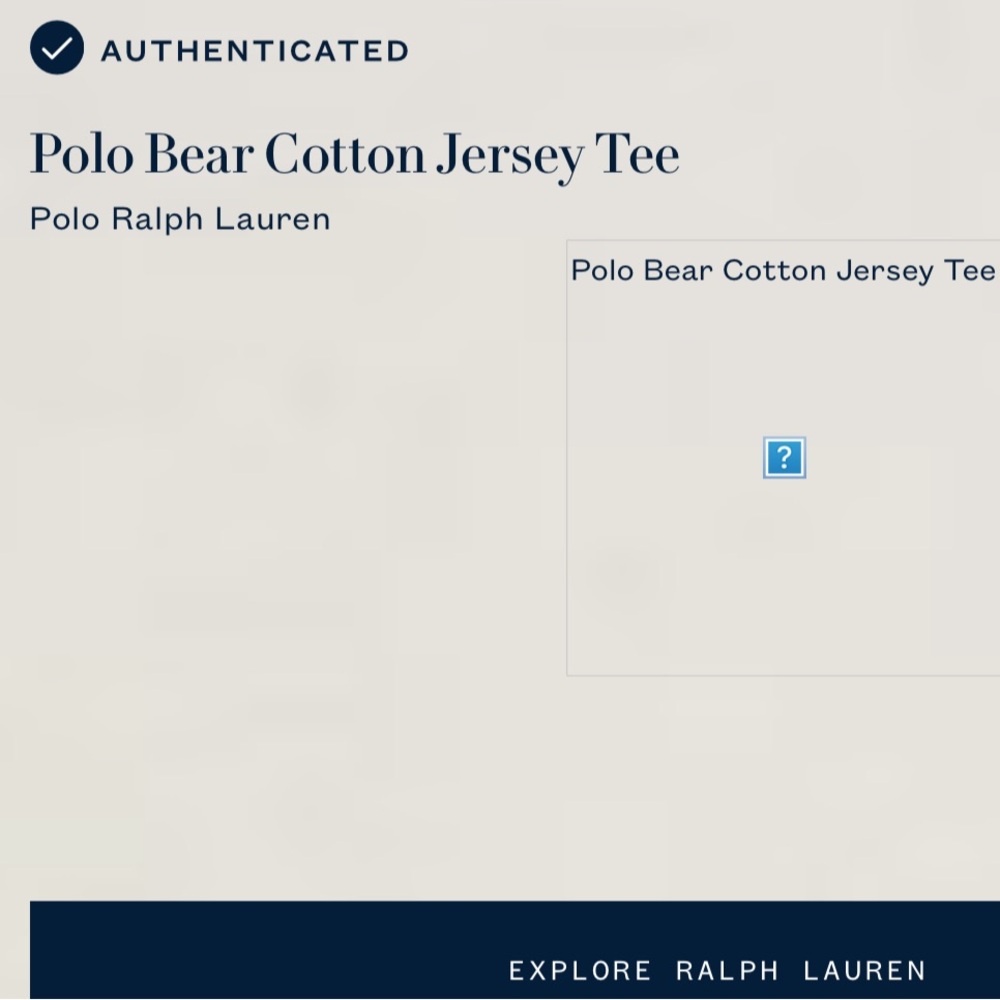 NWT Polo Ralph Lauren Bear T-shirt - Picture 10 of 10